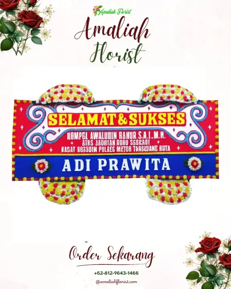Papan Bunga Ucapan Selamat Cikiruhwetan